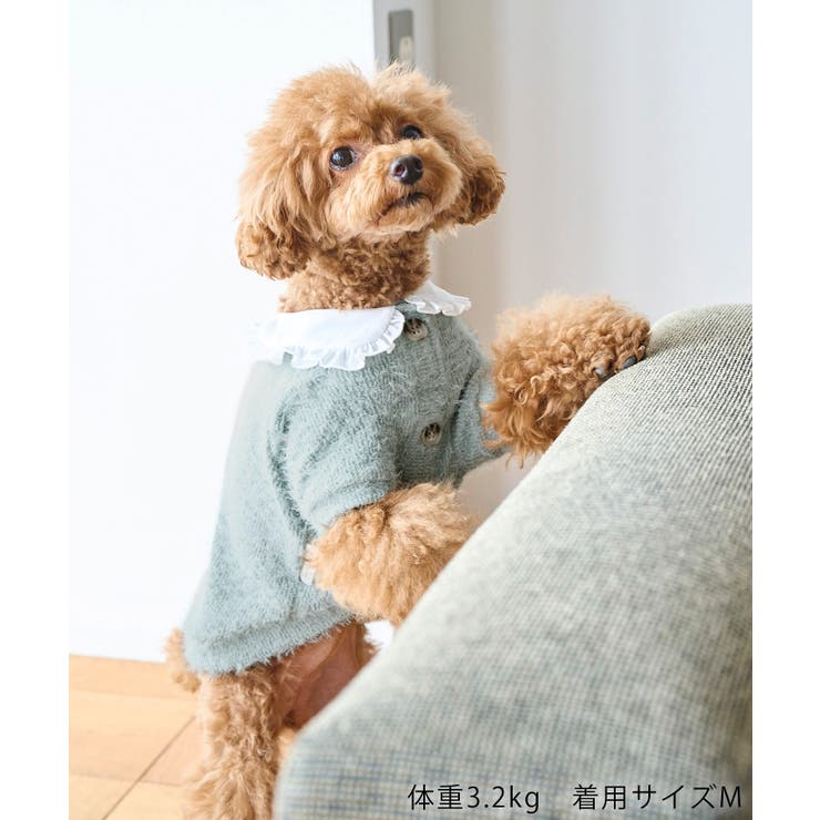 【DOG】ビックカラーカーディガン | ROPE' PICNIC | 詳細画像6 