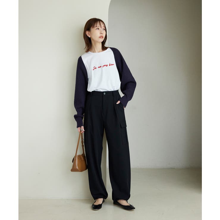 ケーブル編みニットアームボレロ | ROPE' PICNIC | 詳細画像13 