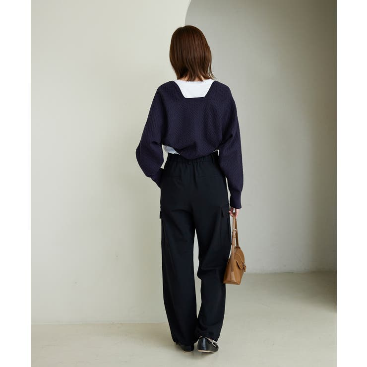 ケーブル編みニットアームボレロ | ROPE' PICNIC | 詳細画像14 