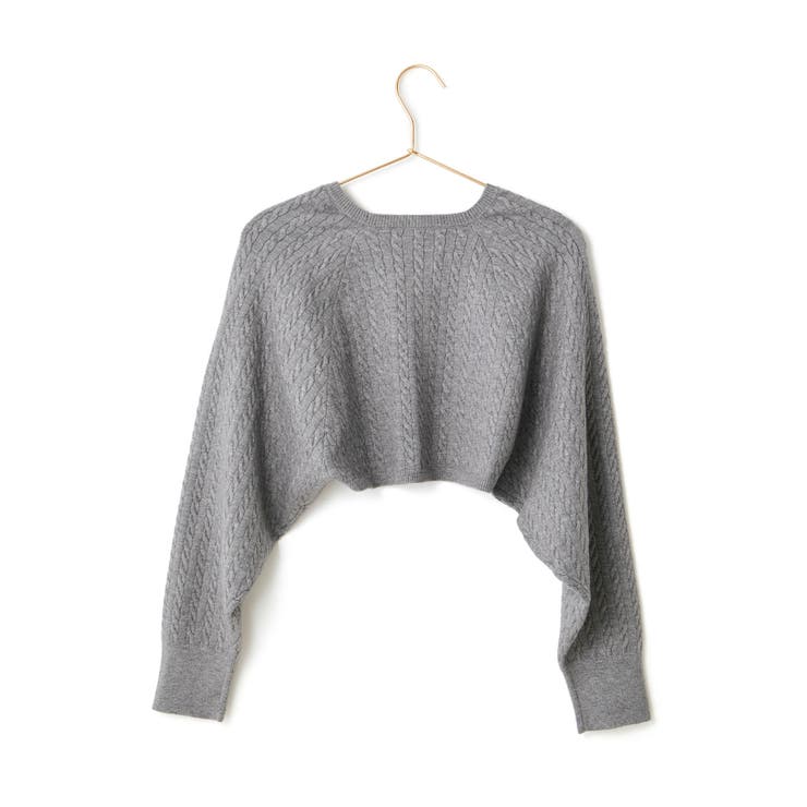 ケーブル編みニットアームボレロ | ROPE' PICNIC | 詳細画像19 