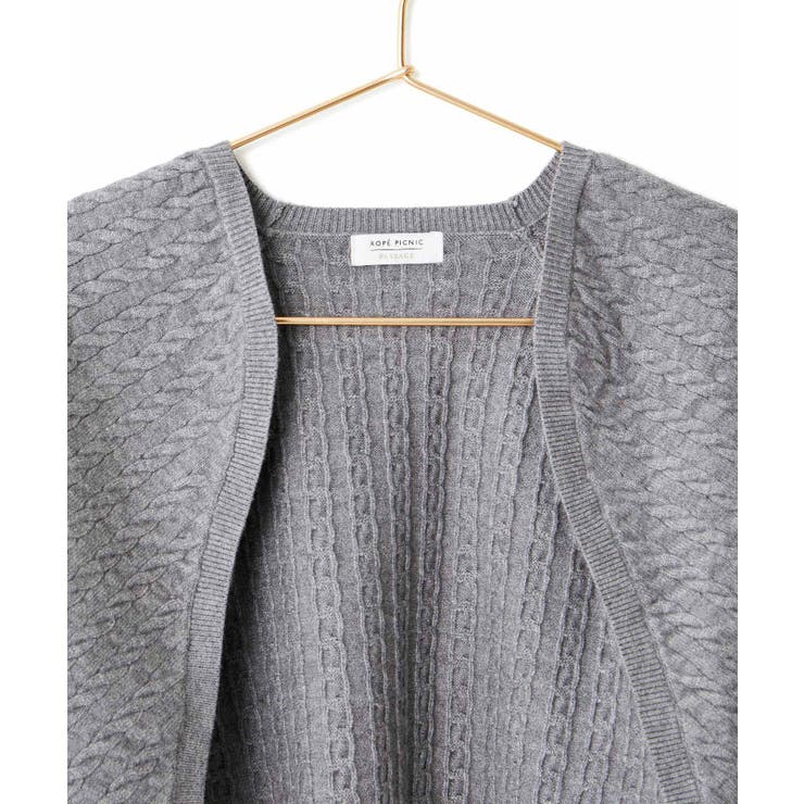 ケーブル編みニットアームボレロ | ROPE' PICNIC | 詳細画像20 