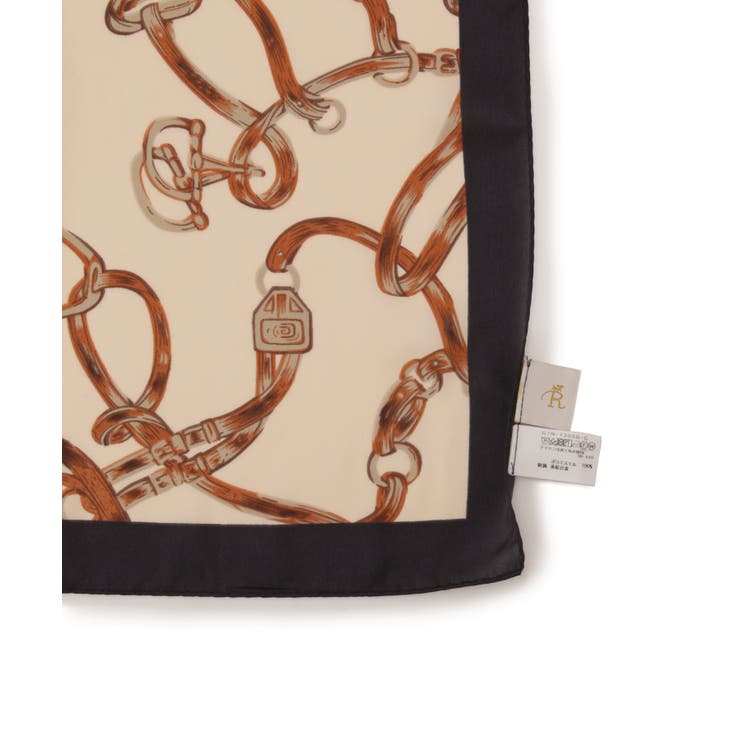 リング付きビンテージライク柄スカーフ | ROPE' PICNIC | 詳細画像3 