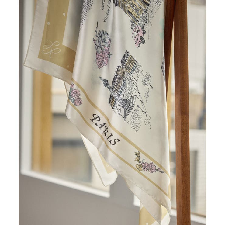 シティーパターンスカーフ 90cm | ROPE' PICNIC | 詳細画像2 