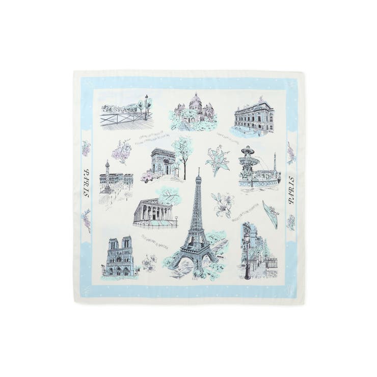 シティーパターンスカーフ 90cm | ROPE' PICNIC | 詳細画像5 