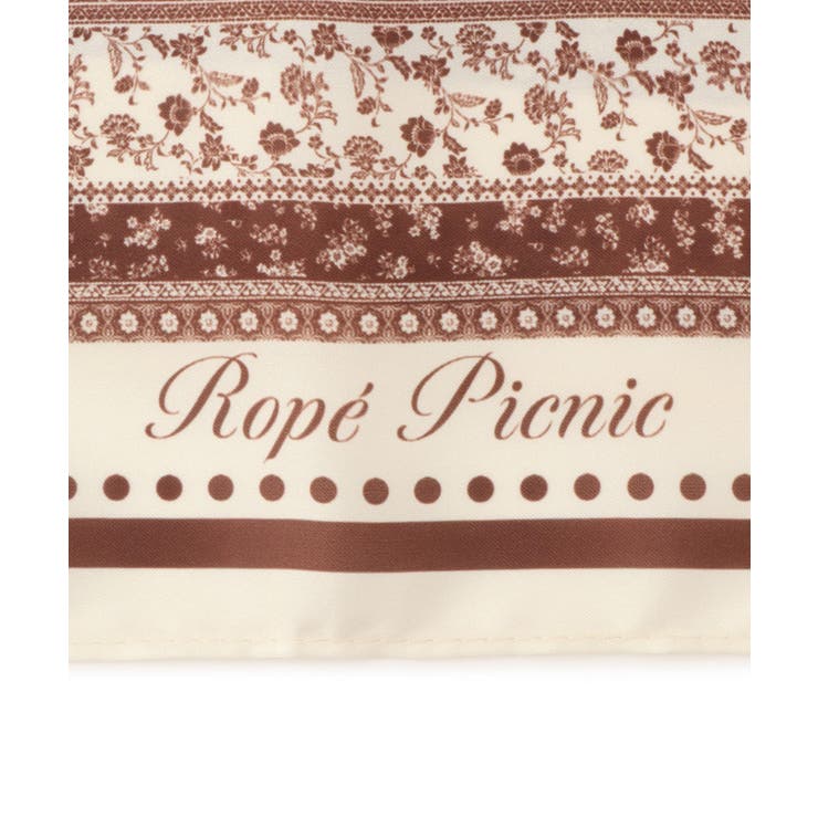 花柄×パターン柄スカーフ 70cm | ROPE' PICNIC | 詳細画像10 