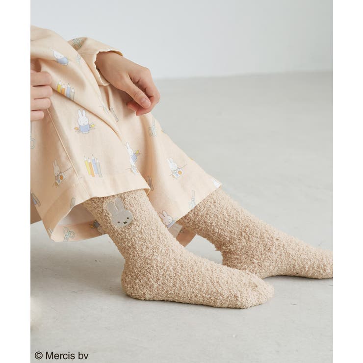 ピンク系(65) | miffy(ミッフィー )×ROPE' PICNIC/もこもこルームソックス | ROPE' PICNIC