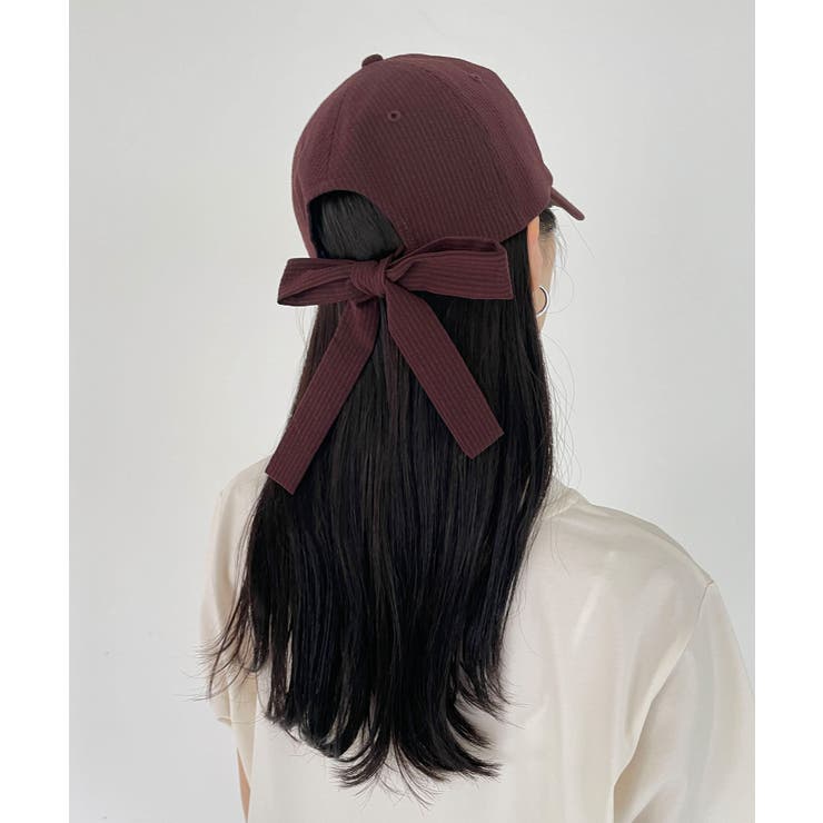 シアサッカーバックリボンキャップ | ROPE' PICNIC | 詳細画像2 