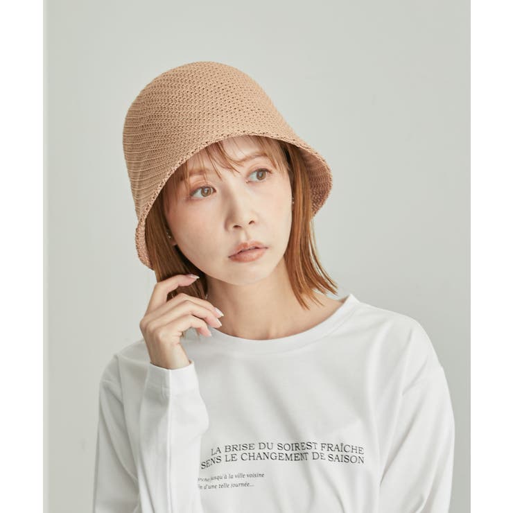 ブラウン系(23) | 変わり編みサーモベルハット | ROPE' PICNIC