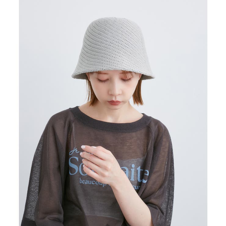 変わり編みサーモベルハット | ROPE' PICNIC | 詳細画像2 