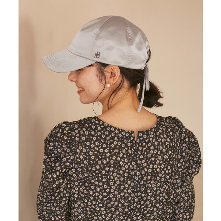 シルバー(93) | バックリボンサテンキャップ | ROPE' PICNIC