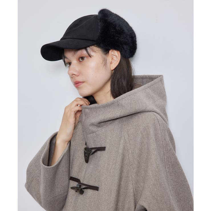 2WAY/フェイクスエードフライトキャップ | ROPE' PICNIC | 詳細画像2 