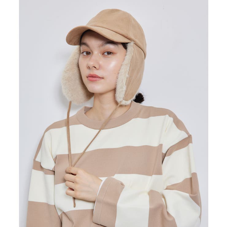 2WAY/フェイクスエードフライトキャップ | ROPE' PICNIC | 詳細画像5 