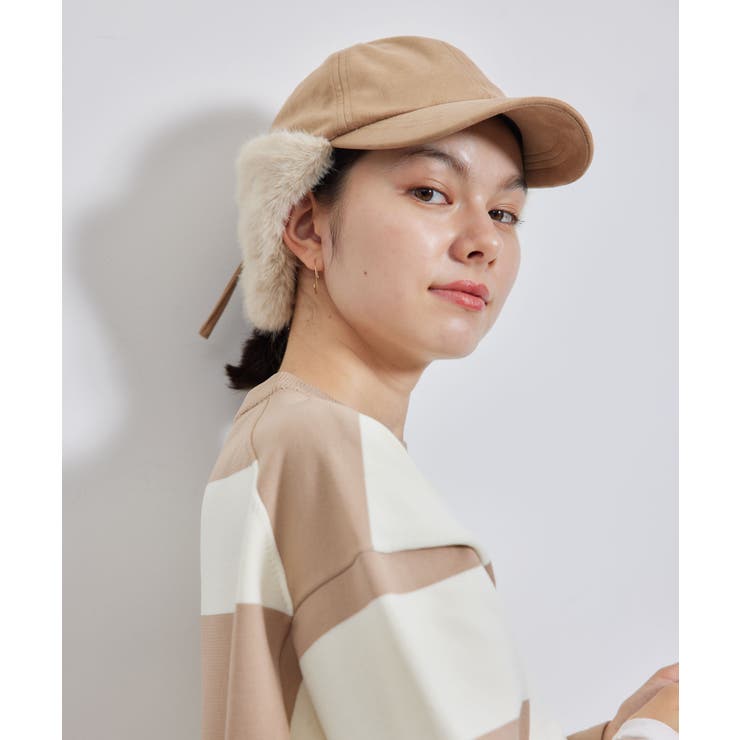 2WAY/フェイクスエードフライトキャップ | ROPE' PICNIC | 詳細画像6 