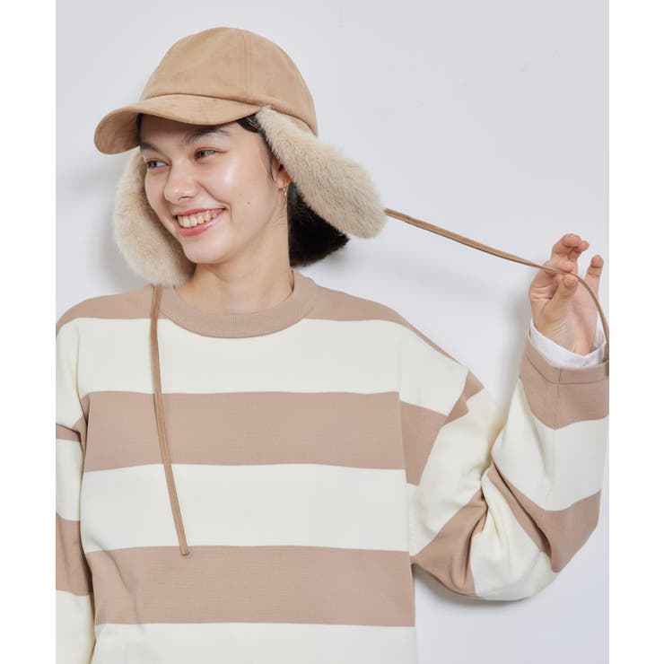 2WAY/フェイクスエードフライトキャップ | ROPE' PICNIC | 詳細画像8 