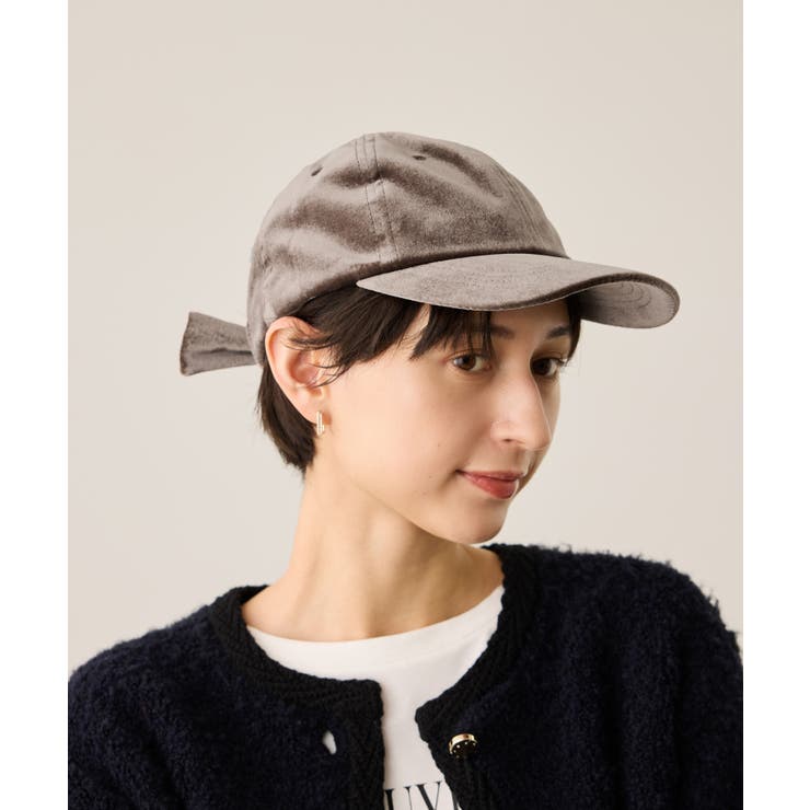 ベロアリボンキャップ | ROPE' PICNIC | 詳細画像4 