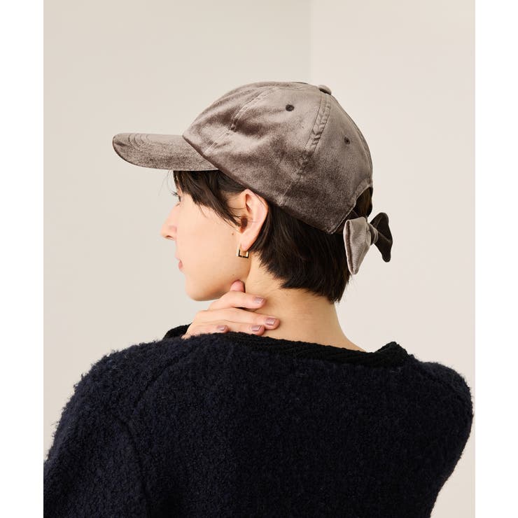 ベロアリボンキャップ | ROPE' PICNIC | 詳細画像5 