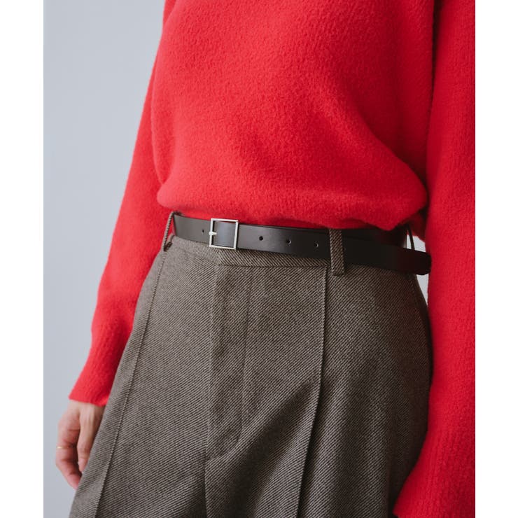 ブラック系(03) | 22mmスリムスクエアバックルベルト | ROPE' PICNIC