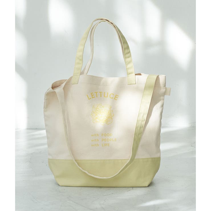 【FOOD TEXTILE】プリントキャンバストート＆ショルダーバッグ | ROPE' PICNIC | 詳細画像2 