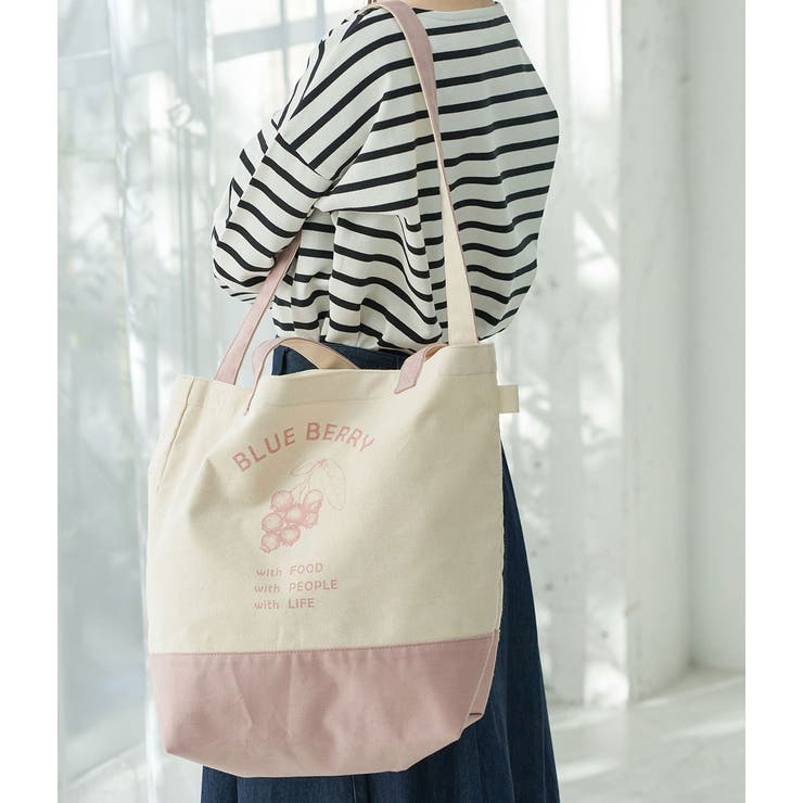 Food Textile プリントキャンバストート ショルダーバッグ 品番 Rpcw Rope Picnic ロペピクニック のレディースファッション通販 Shoplist ショップリスト