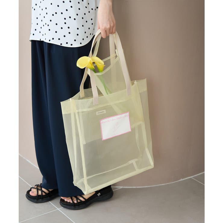 【Casselini/キャセリーニ別注】フラワーバッグSETシアービッグトート | ROPE' PICNIC | 詳細画像4 