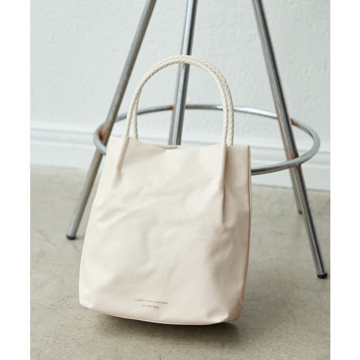 キナリ系(17) | 【累計25,000点突破】洗えるメッシュハンドルミドルトートバッグ | ROPE' PICNIC