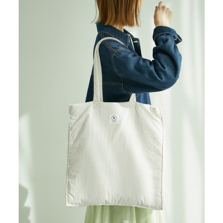 キナリ(16) | A4対応・撥水加工/マカロンカラーパディングトートバッグ | ROPE' PICNIC