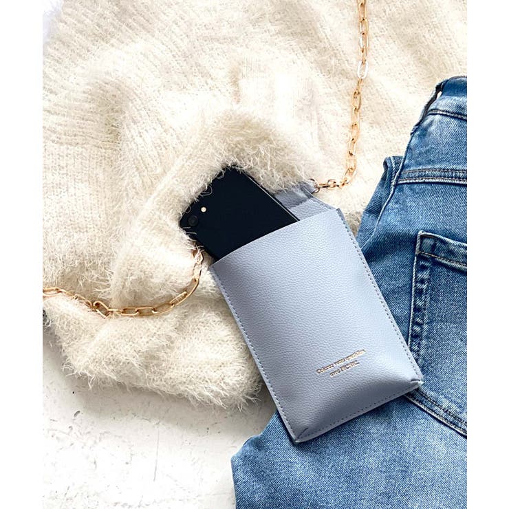 ブルー系(45) | スマホウォレットチェーンショルダーバッグ | ROPE' PICNIC