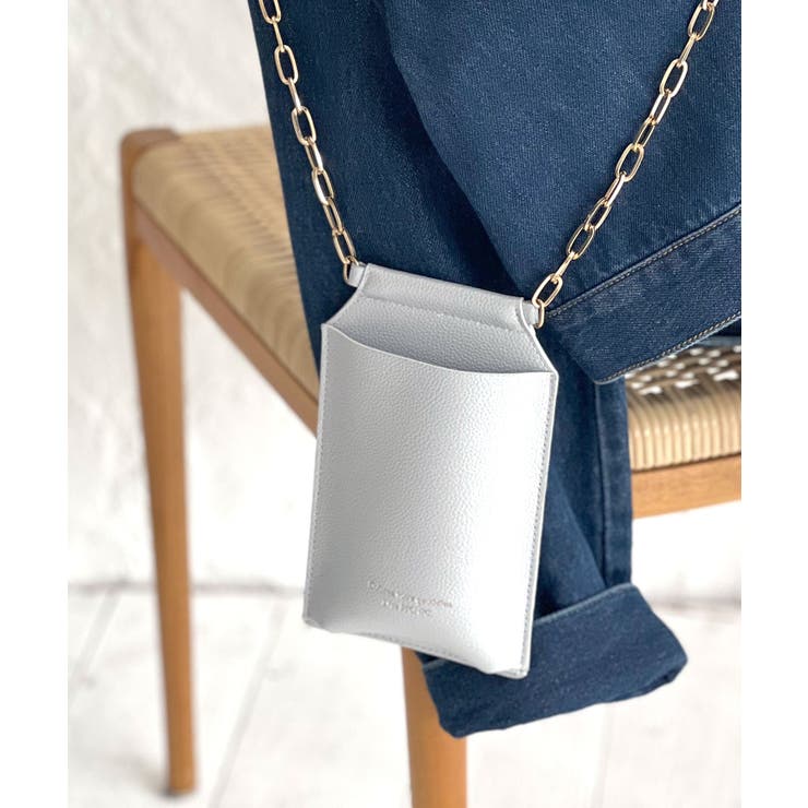 シルバー(93) | スマホウォレットチェーンショルダーバッグ | ROPE' PICNIC