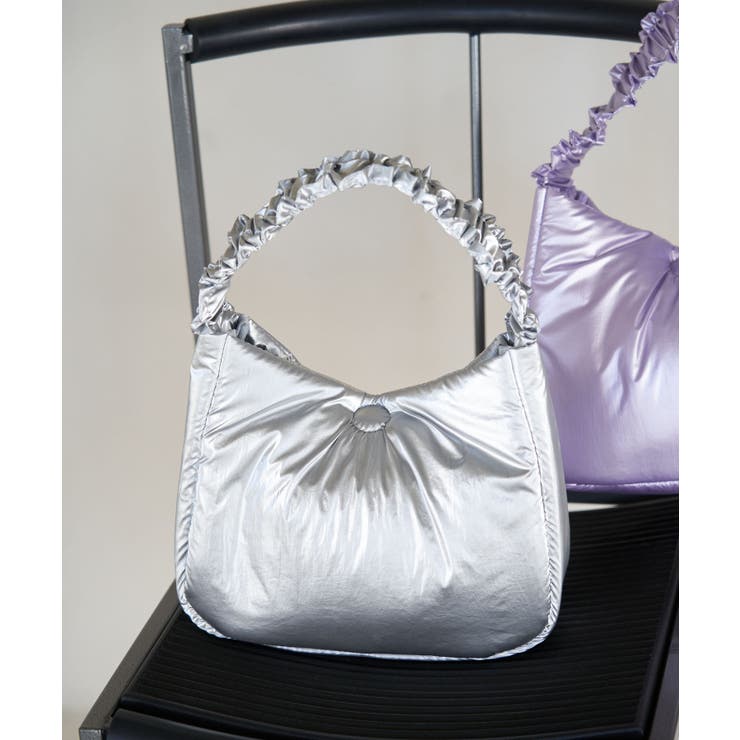 メタリックミニラウンドワンショルダーバッグ | ROPE' PICNIC | 詳細画像2 