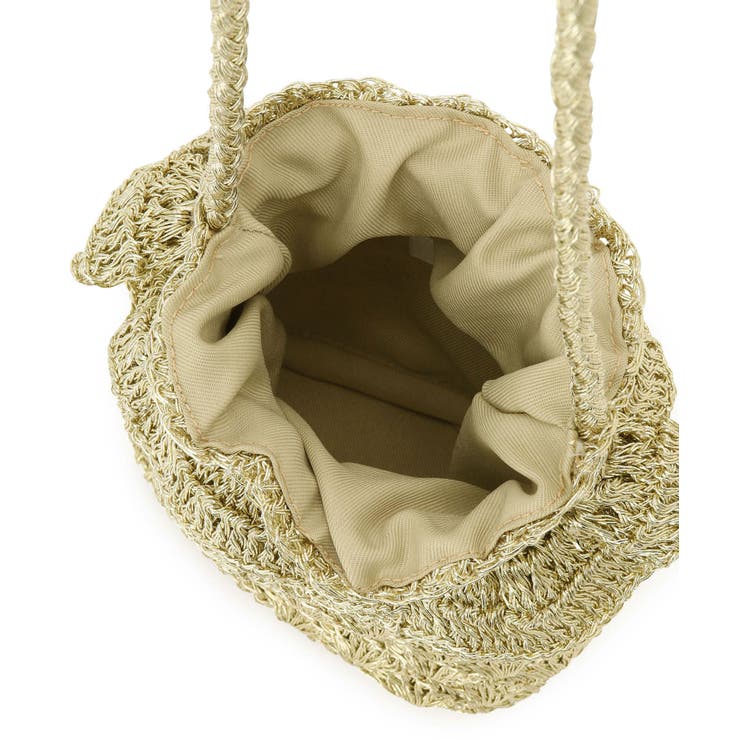 メタリックヤーンミニフリルショルダーバッグ | ROPE' PICNIC | 詳細画像9 