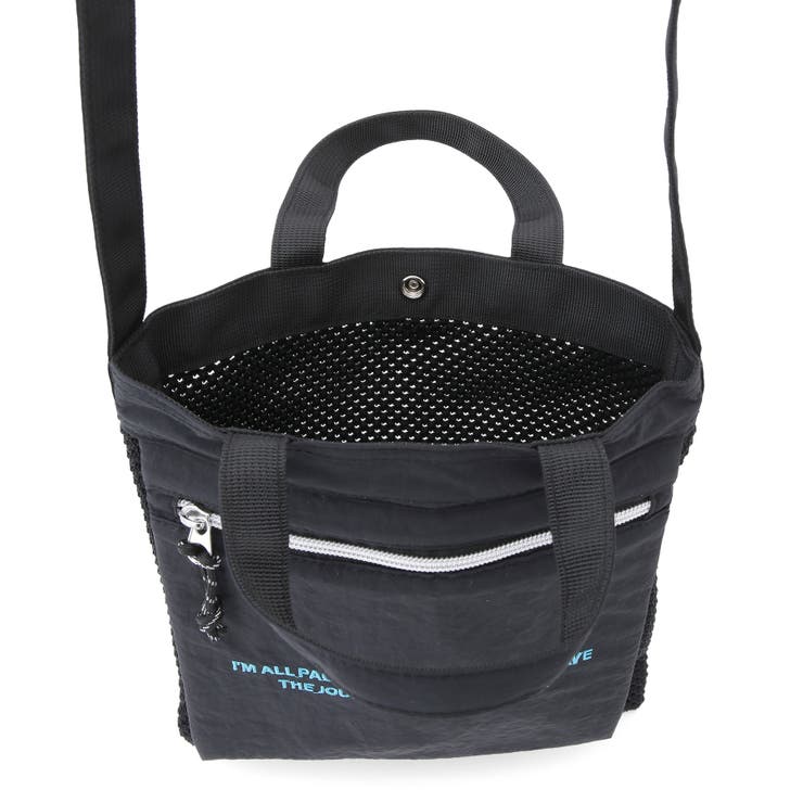 アイスリング保冷ポケット付スクエアメッシュショルダーバッグ | ROPE' PICNIC | 詳細画像8 