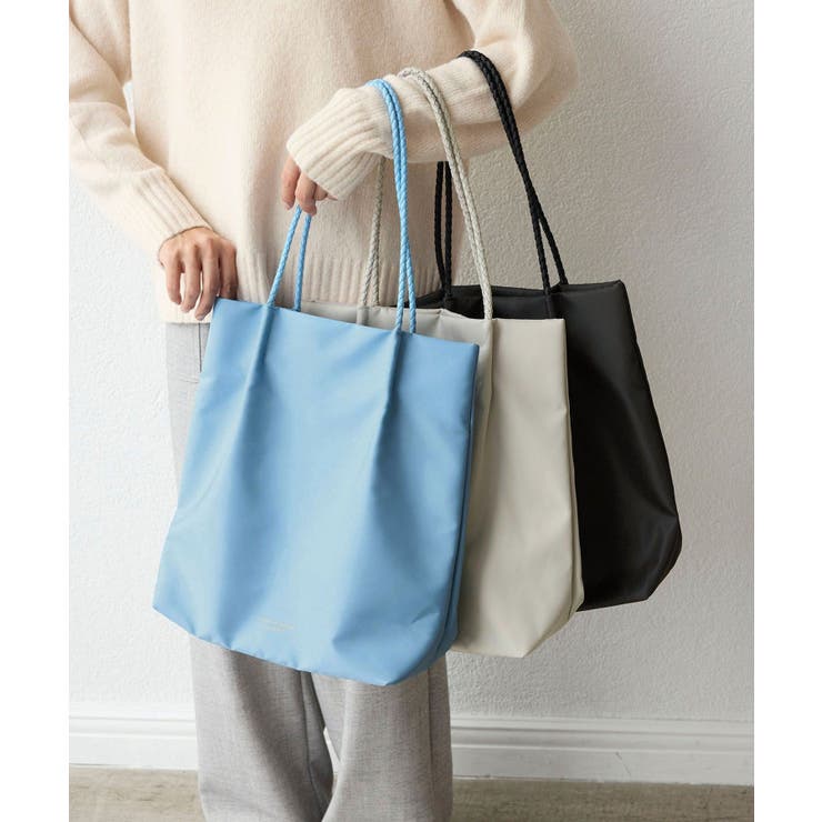 【A4対応・洗える】ポリエステルメッシュハンドルトートバッグ/通勤対応 | ROPE' PICNIC | 詳細画像4 