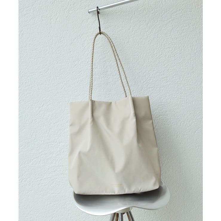 ベージュ(27) | 【A4対応・洗える】ポリエステルメッシュハンドルトートバッグ/通勤対応 | ROPE' PICNIC