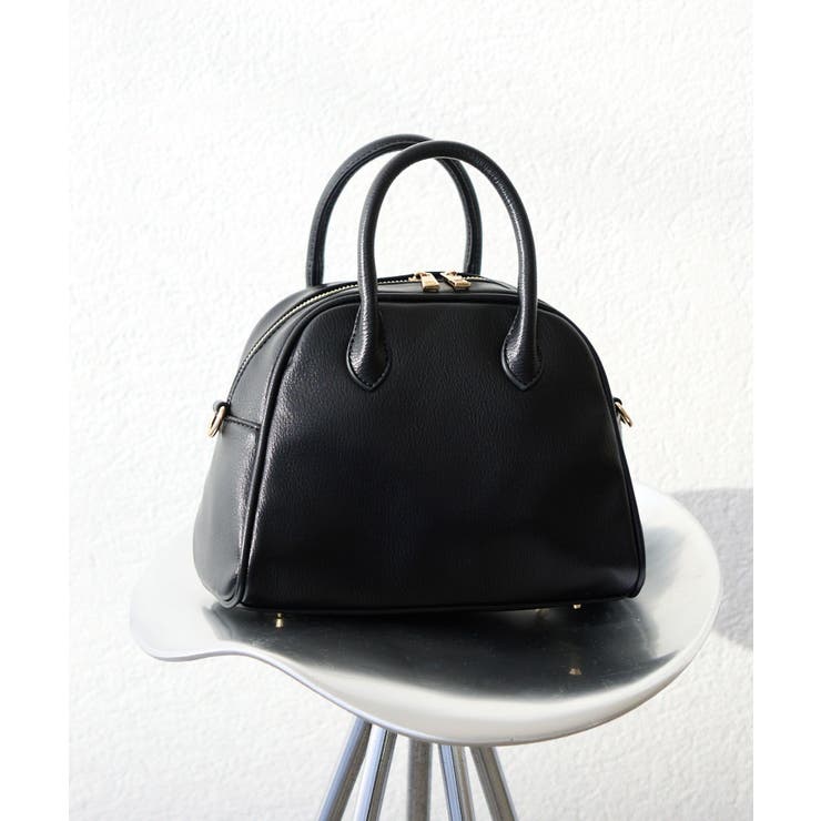 ブラック(01) | 【軽量】旅するボストンバッグ ソフトシンセティックレザーボストンバッグ | ROPE' PICNIC