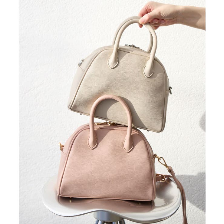 ピンク(63) | 【軽量】旅するボストンバッグ ソフトシンセティックレザーボストンバッグ | ROPE' PICNIC