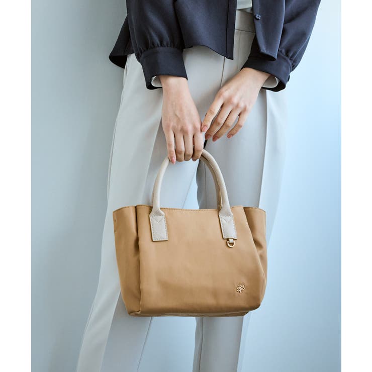 異素材コンビミドルトートバッグ/軽量・2WAY | ROPE' PICNIC | 詳細画像4 