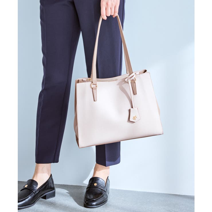 キナリ系(17) | チャーム付2WAYトートバッグ/A4対応 | ROPE' PICNIC