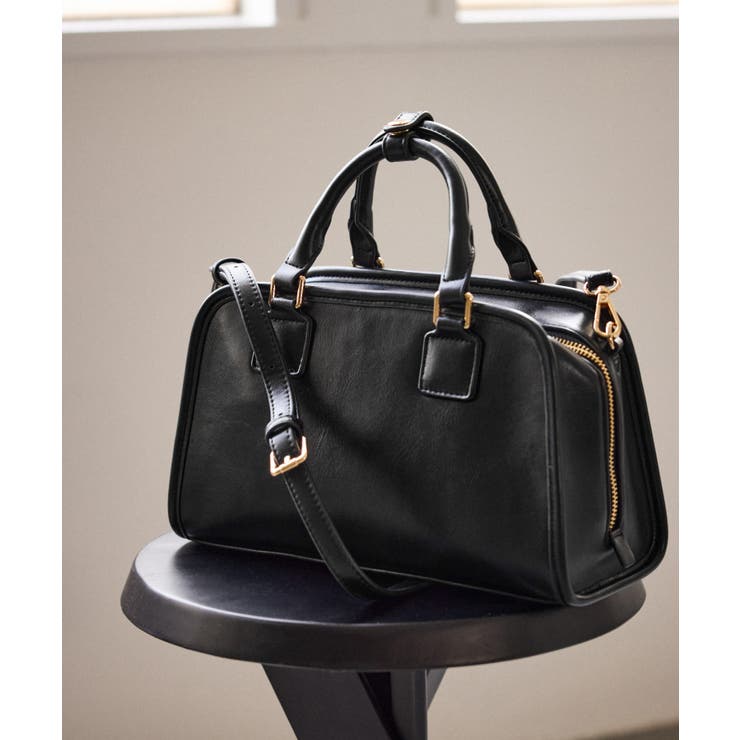 ワイドスクエアボストンバッグ/2WAY | ROPE' PICNIC | 詳細画像1 