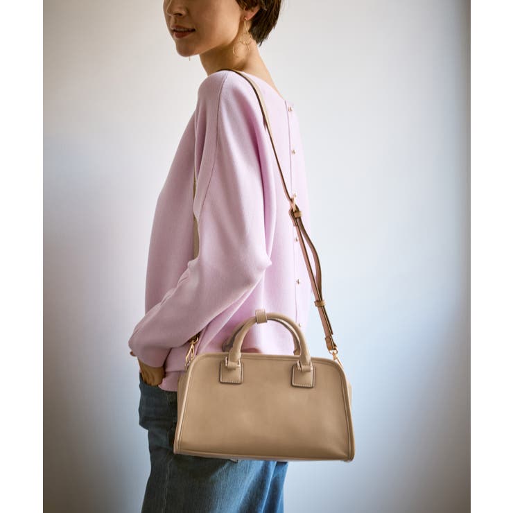 ワイドスクエアボストンバッグ/2WAY | ROPE' PICNIC | 詳細画像12 