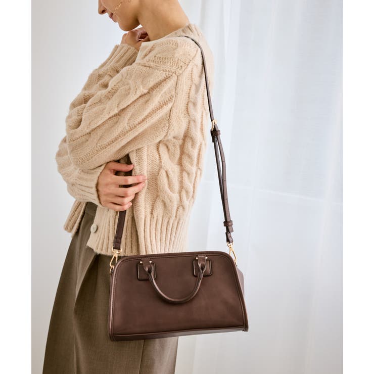 ワイドスクエアボストンバッグ/2WAY | ROPE' PICNIC | 詳細画像9 