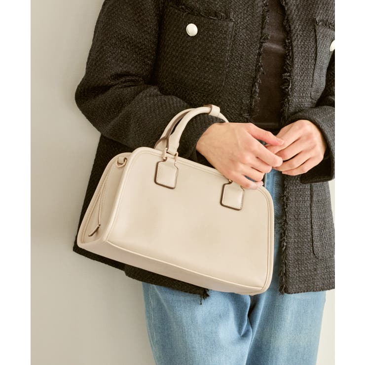 キナリ(16) | ワイドスクエアボストンバッグ/2WAY | ROPE' PICNIC