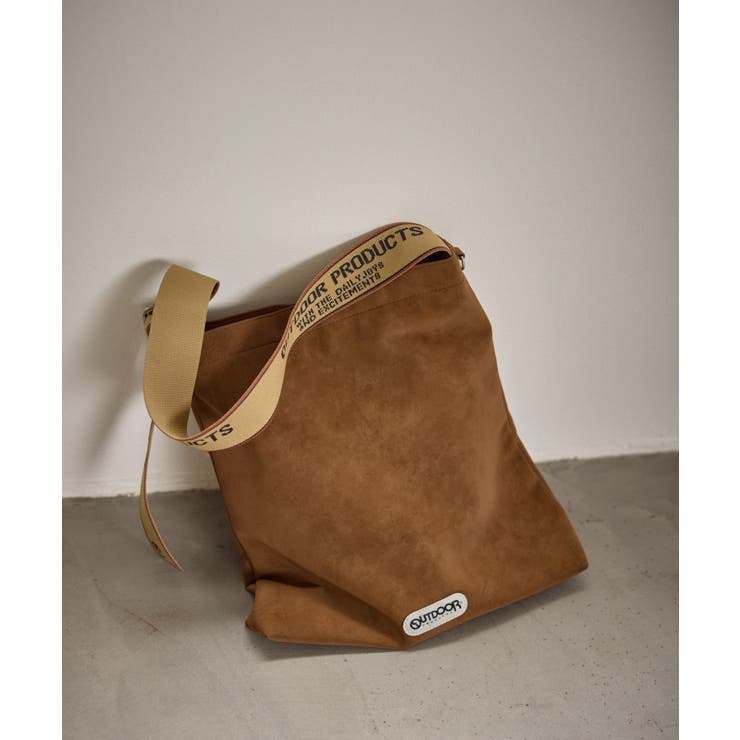 ブラウン系(22) | スウェード調2WAYトートバッグ | ROPE' PICNIC