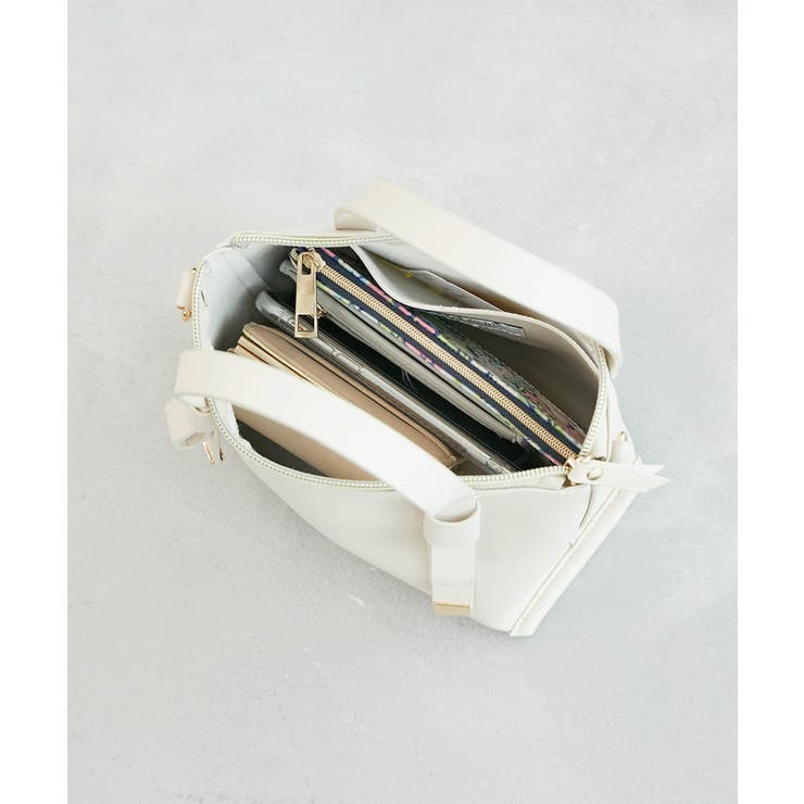 【WEB限定】フラットリボンハンドルミニトート＆ショルダーバッグ | ROPE' PICNIC | 詳細画像22 