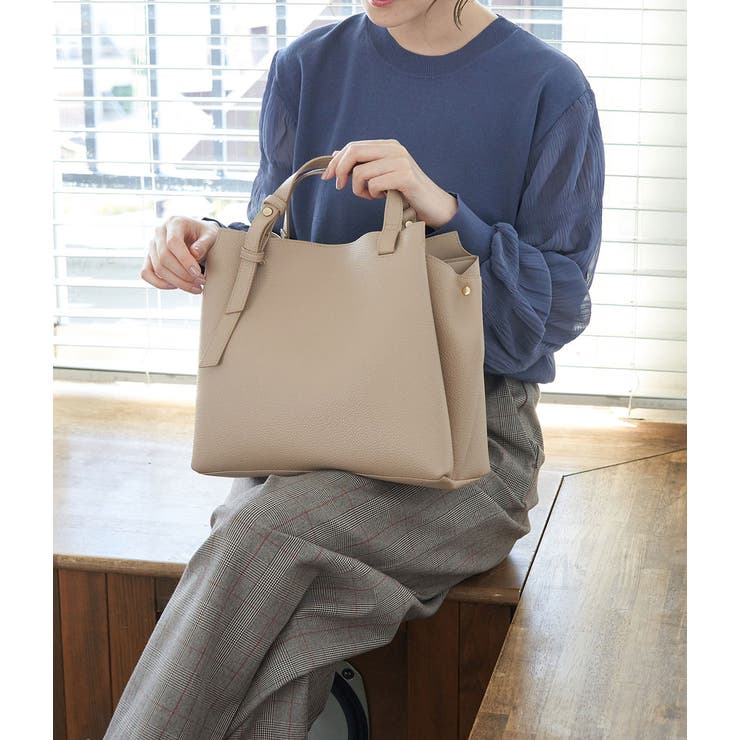 軽量 スウェイハンド5層シュリンクミドルトート ショルダーバッグ 品番 Rpcw Rope Picnic ロペピクニック のレディースファッション通販 Shoplist ショップリスト