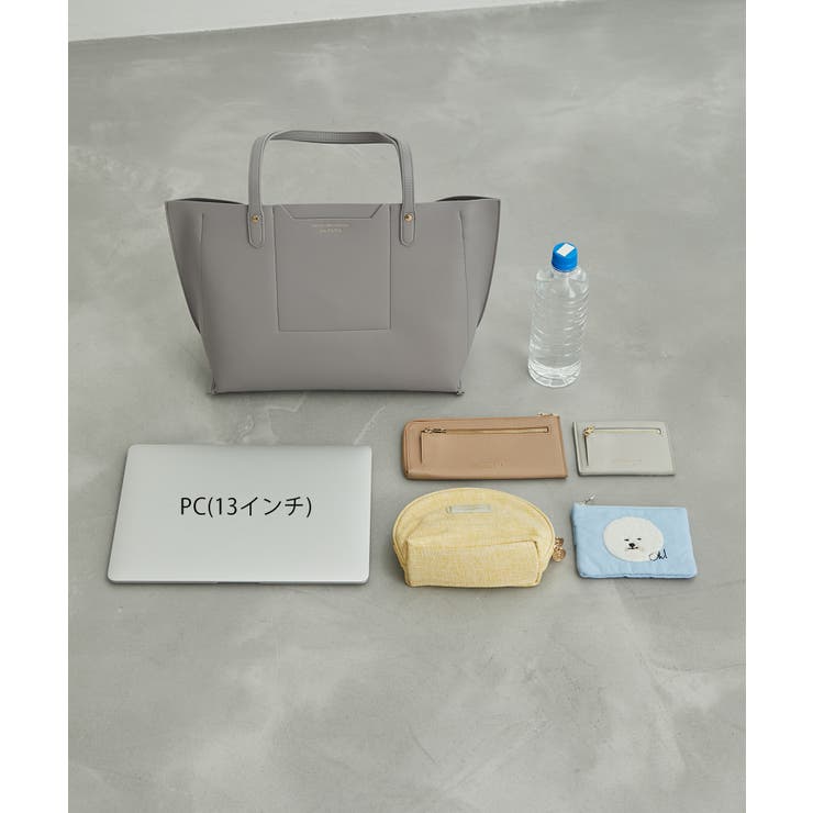 軽量平カシメフロントポケット3層A4トートバッグ | ROPE' PICNIC | 詳細画像20 