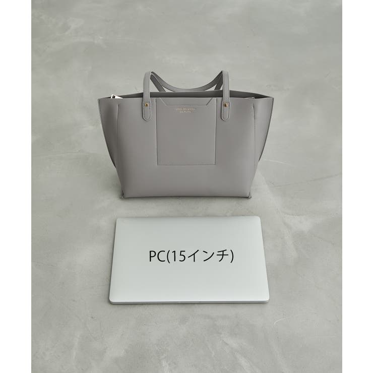 軽量平カシメフロントポケット3層A4トートバッグ | ROPE' PICNIC | 詳細画像21 