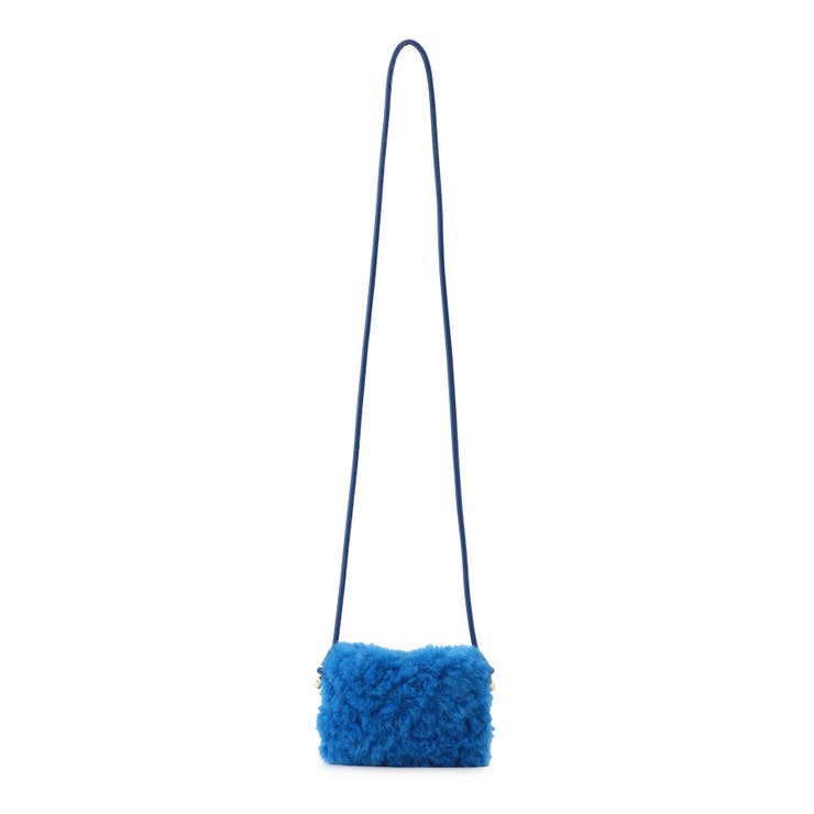 ブルー(44) | 【CM着用商品】カラーフェイクファーマイクロミニショルダーバッグ | ROPE' PICNIC
