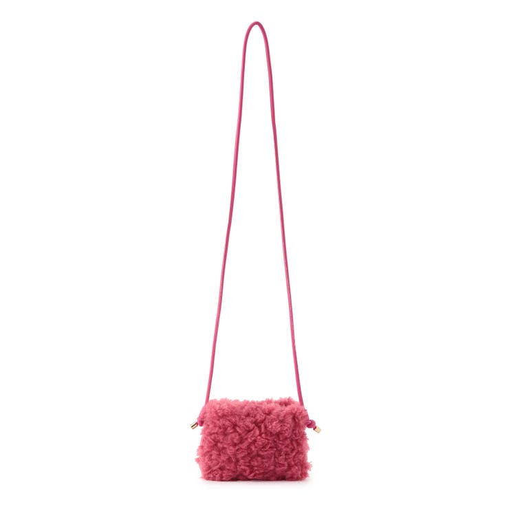 ピンク(63) | 【CM着用商品】カラーフェイクファーマイクロミニショルダーバッグ | ROPE' PICNIC