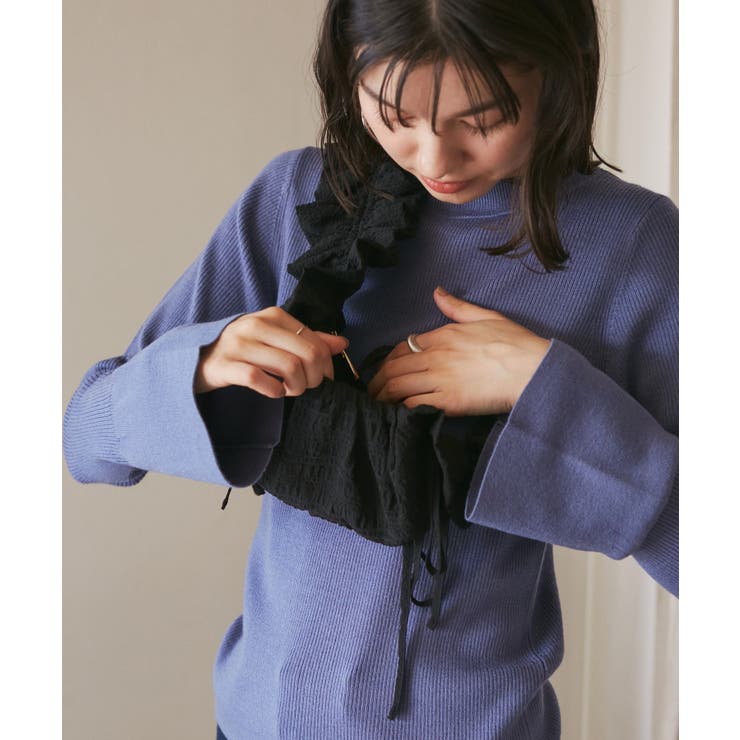 シャーリングフリルショルダーバッグ | ROPE' PICNIC | 詳細画像5 