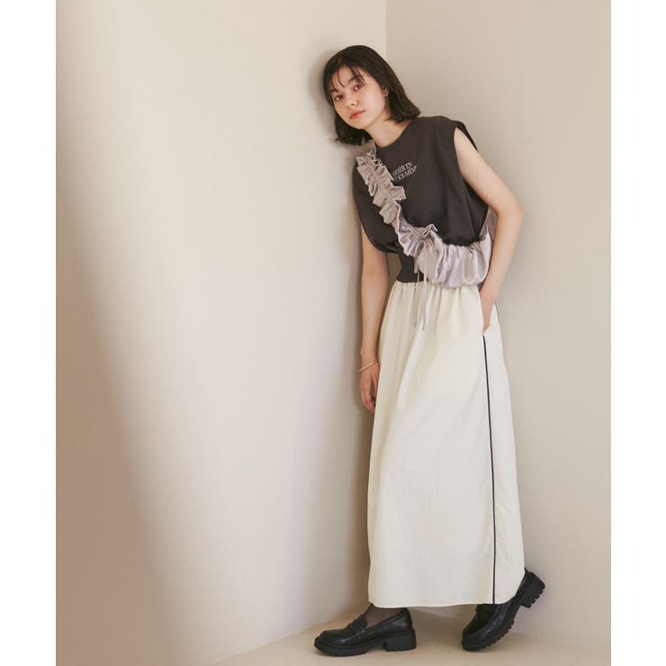 シャーリングフリルショルダーバッグ | ROPE' PICNIC | 詳細画像7 